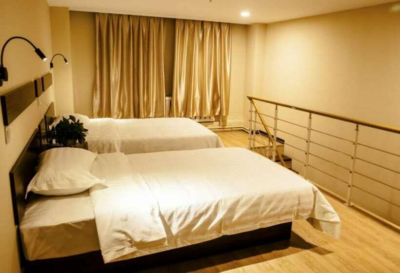 هتل Greentree Inn Dalian Ganjingzi District Airport New District Lazishan Express