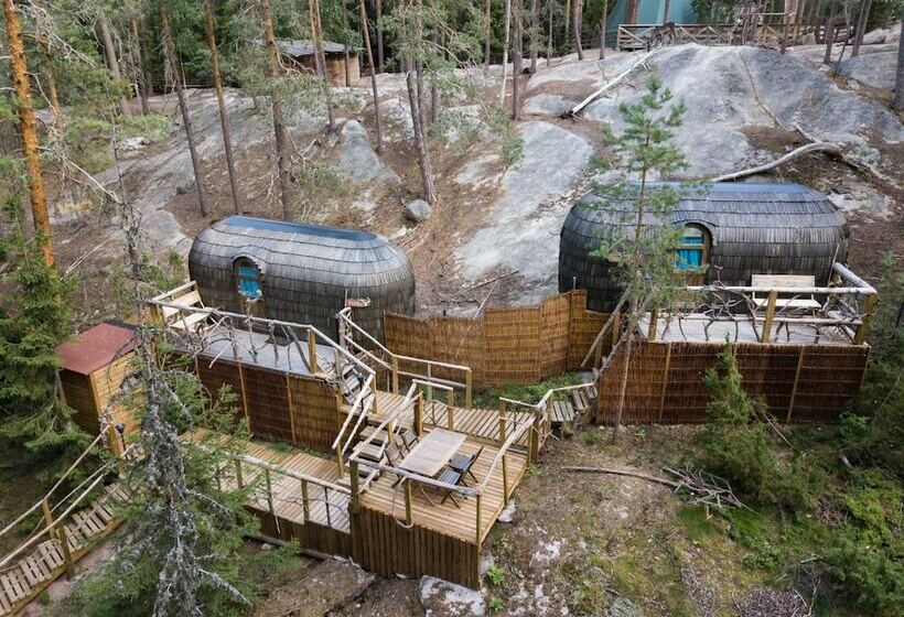 酒店 Igluhut Sleeping With Reindeer