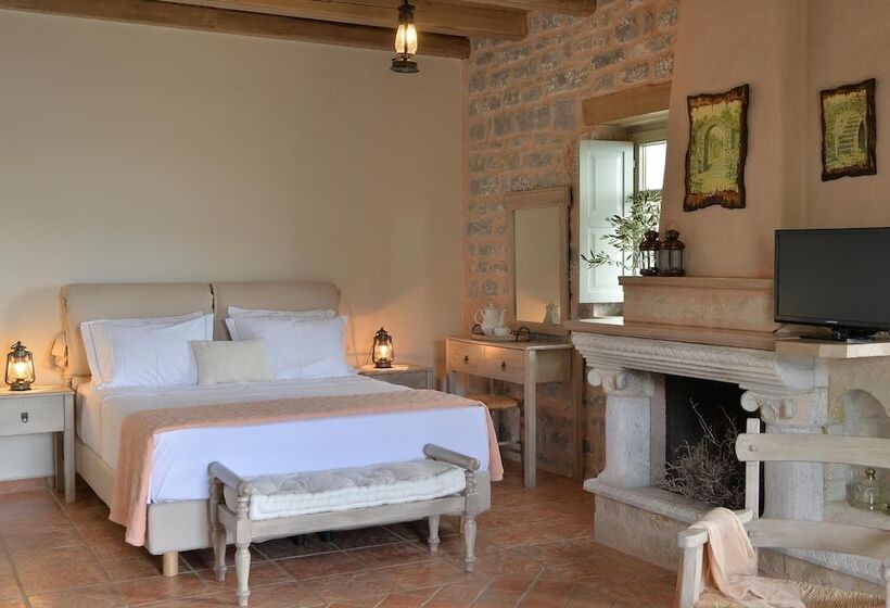 פנסיון Akrolithi Guesthouse