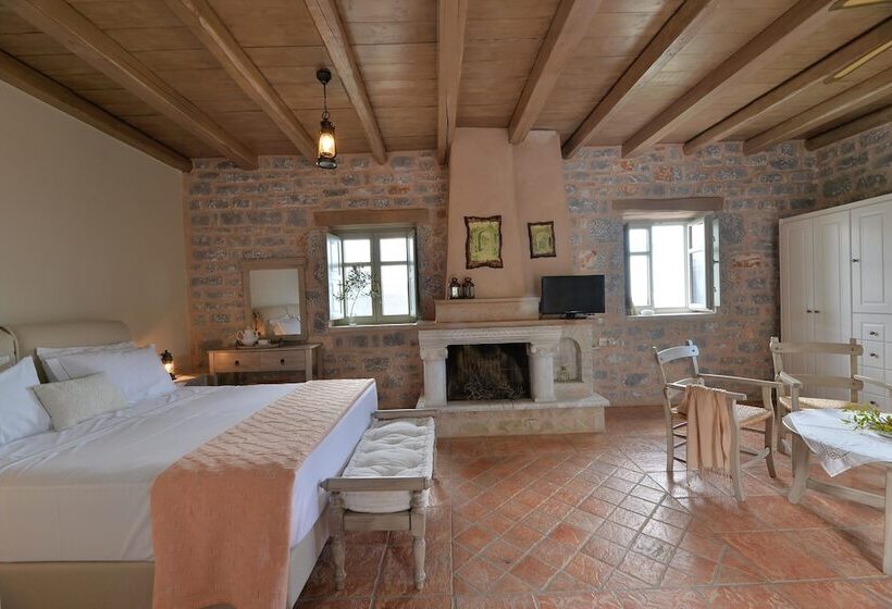 פנסיון Akrolithi Guesthouse