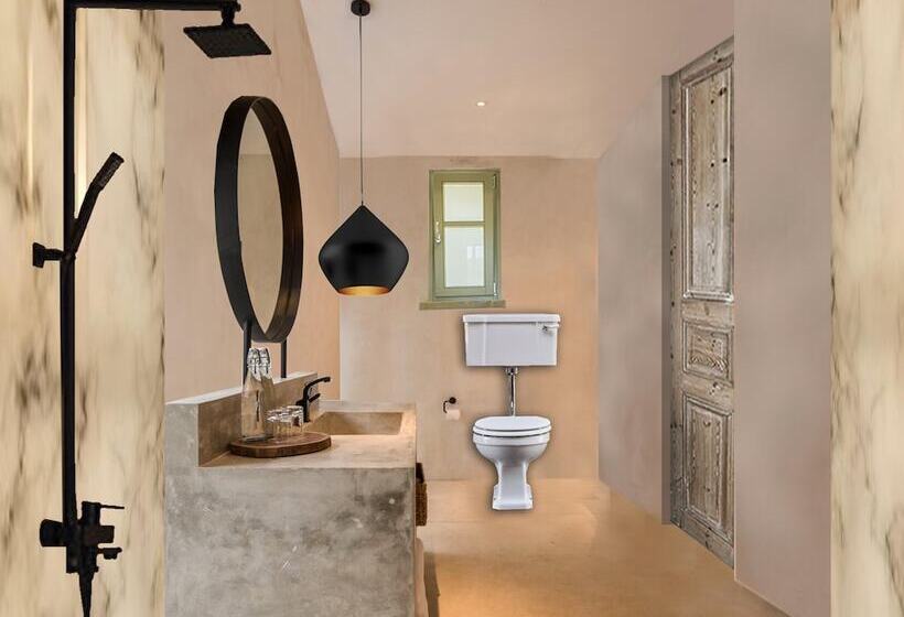 פנסיון Akrolithi Guesthouse