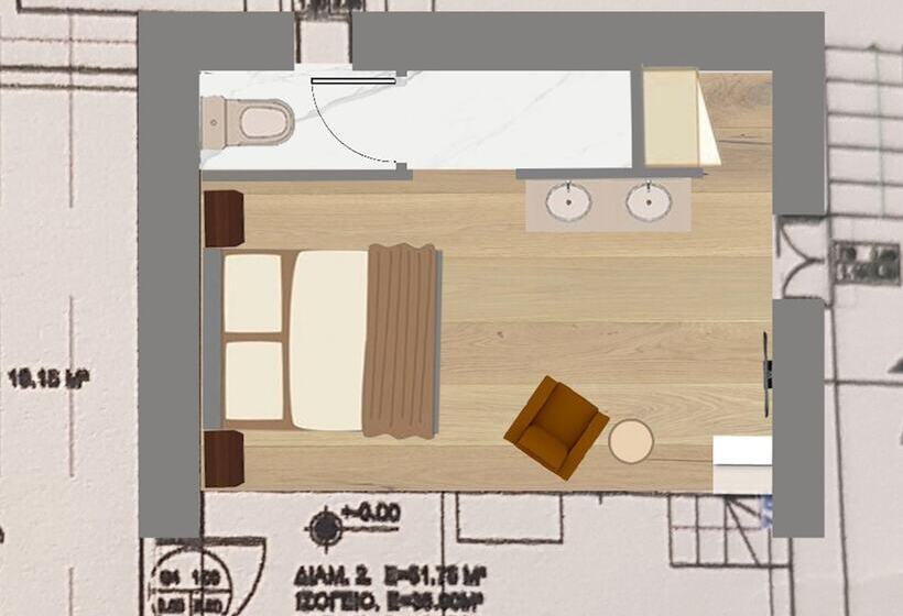 פנסיון Akrolithi Guesthouse