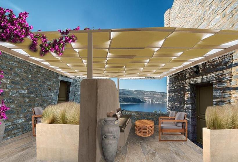 פנסיון Akrolithi Guesthouse