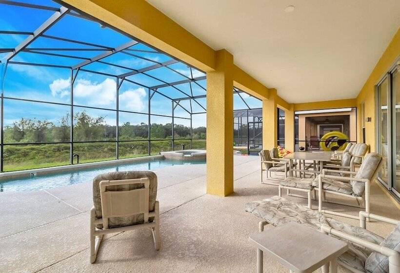 Davenport 6bd/5.5ba Pet Friendly Poolhome #6av206