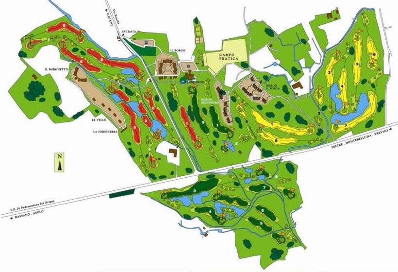 酒店 Asolo Golf Club