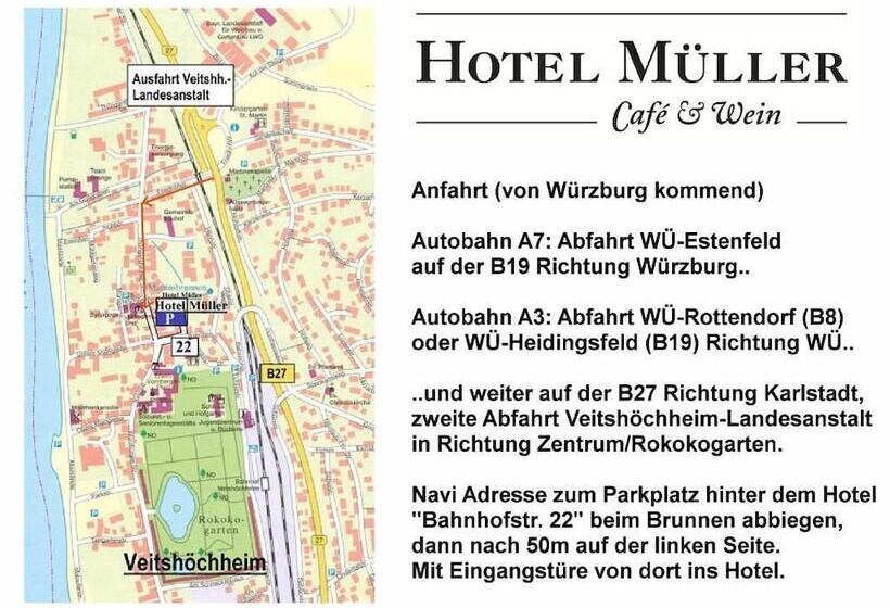 호텔 Müller Café & Wein Mondholz