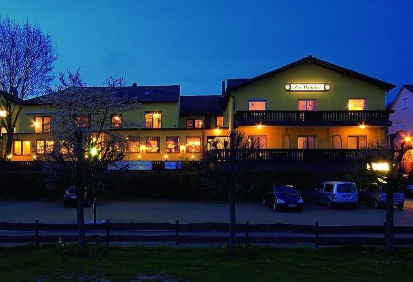 בית מלון כפרי Restaurant Zur Mainlust