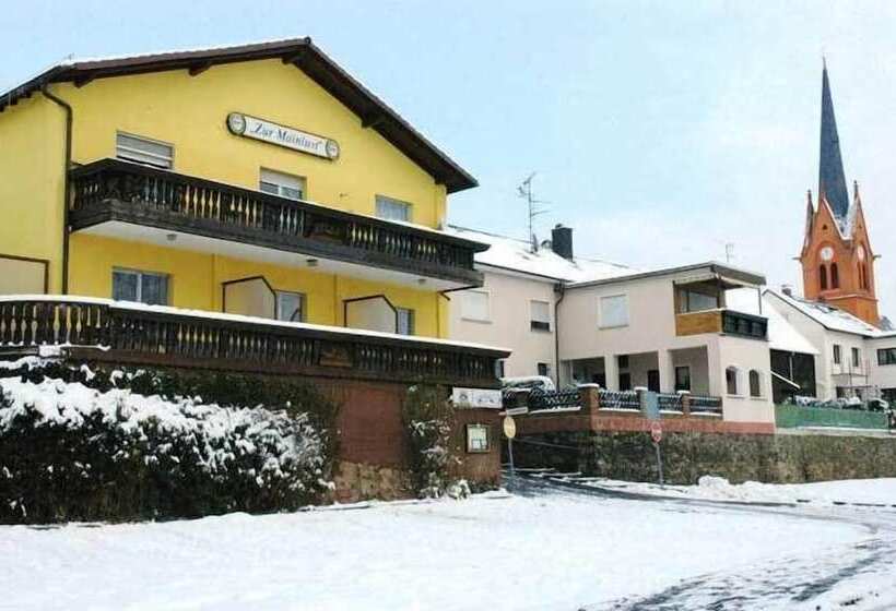 בית מלון כפרי Restaurant Zur Mainlust