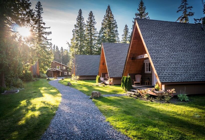בית מלון כפרי Skeena Spey Riverside Wilderness & Lodge