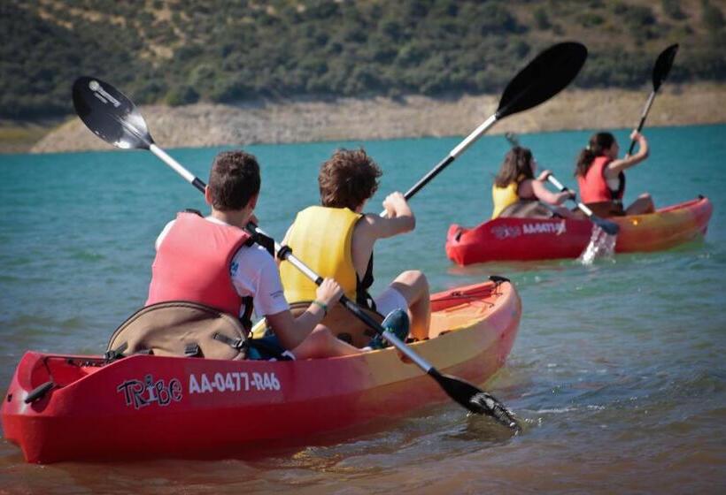 هاستل Centro De Ocio Alúa Casa Rural Iznájar Lago De Andalucía