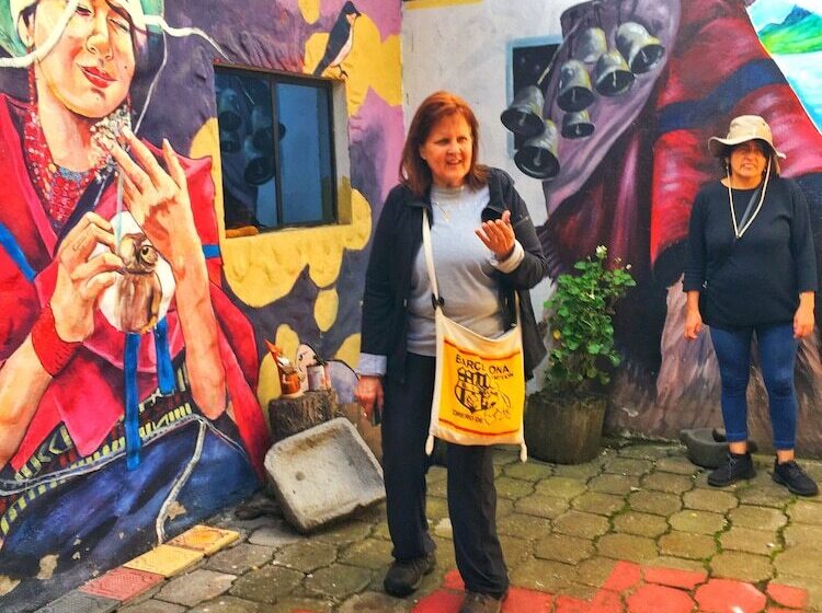 پانسیون Alojamiento Vertientes Del Imbabura