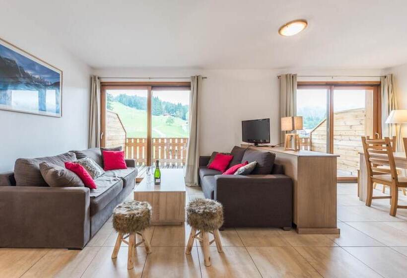 إقامة L'eden Skis Aux Pieds