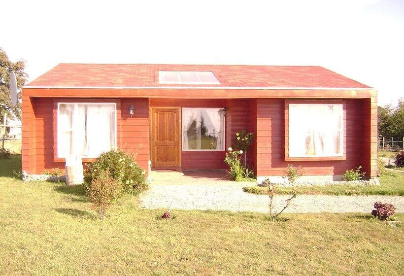 ホテル Cabañas Lago Azul