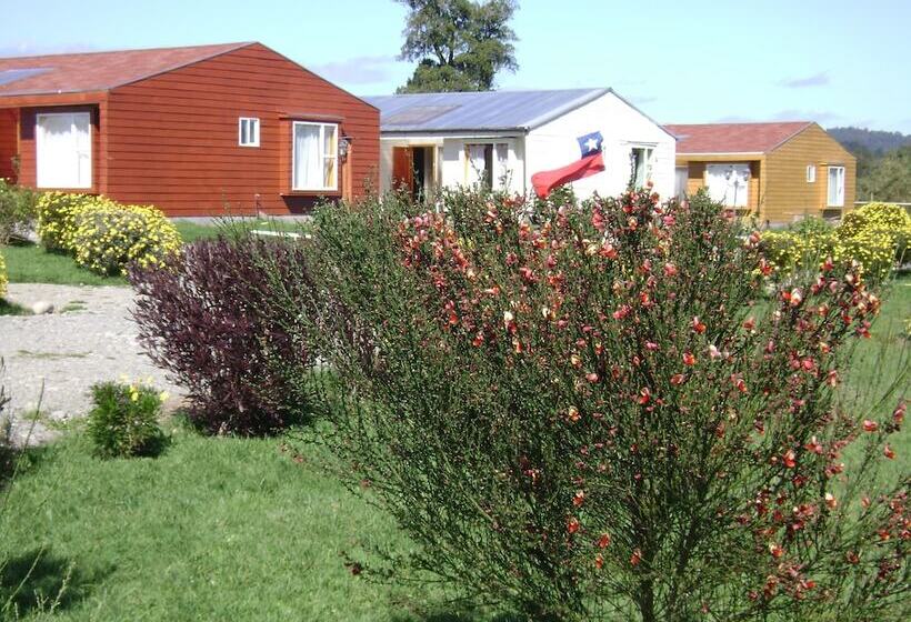 ホテル Cabañas Lago Azul