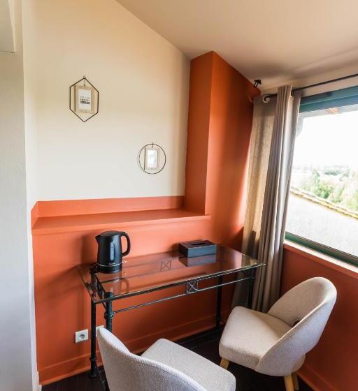호텔 Restaurant Côte Garonne Le Balcon Des Dames   Tonneins Marmande Agen   Chambres Climatisées