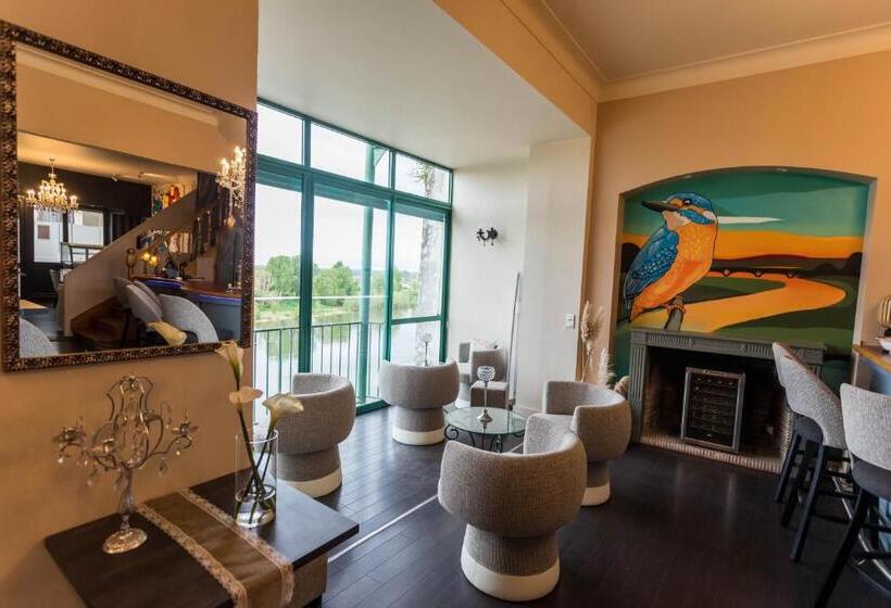 호텔 Restaurant Côte Garonne Le Balcon Des Dames   Tonneins Marmande Agen   Chambres Climatisées