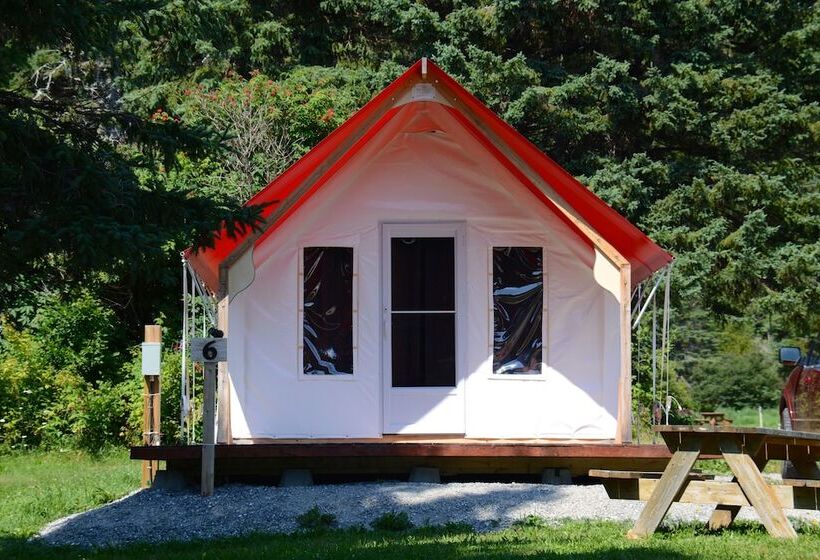 酒店 Maisonnettes Camping De La Baie De Perce
