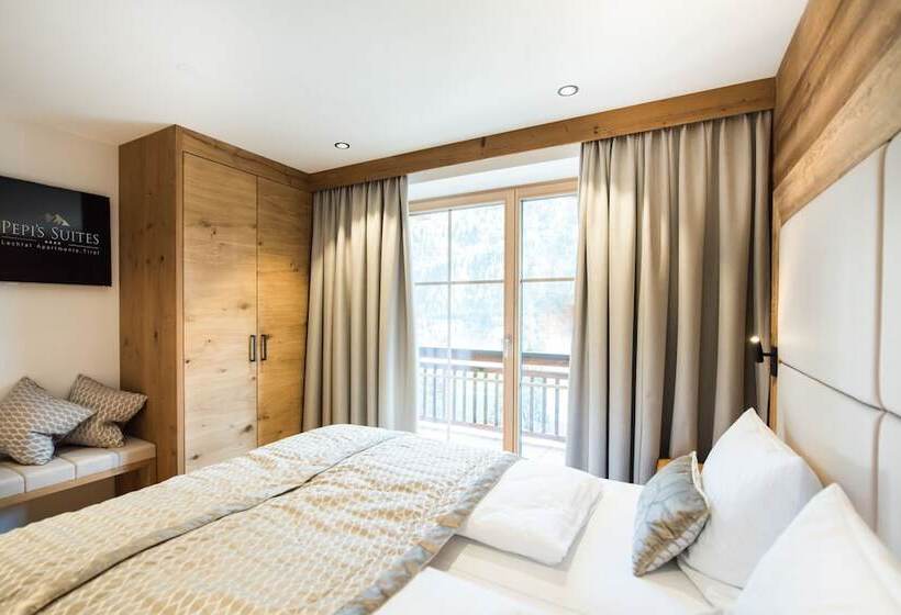 بنسيون Pepis Suites Lechtal Apartments