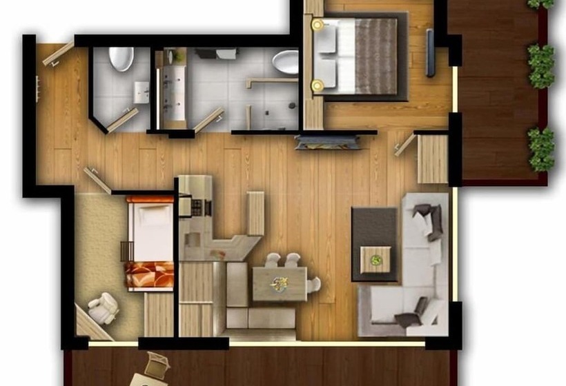 بنسيون Pepis Suites Lechtal Apartments