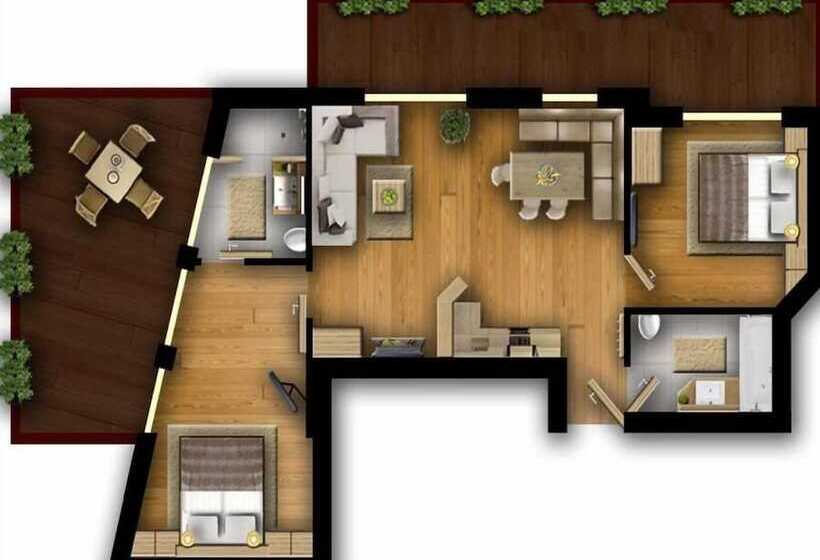 بنسيون Pepis Suites Lechtal Apartments