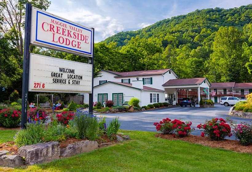 酒店 Maggie Valley Creekside Lodge