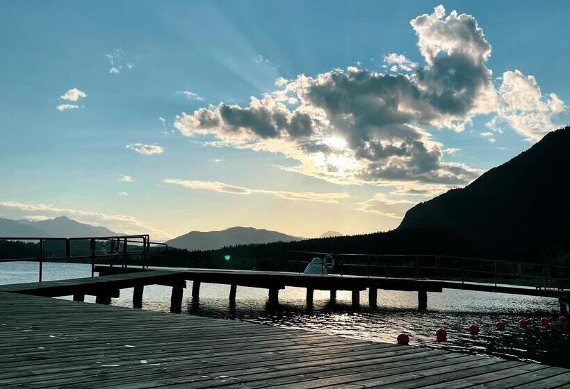 פנסיון Schluga Spa Apartments & Mobile Homes