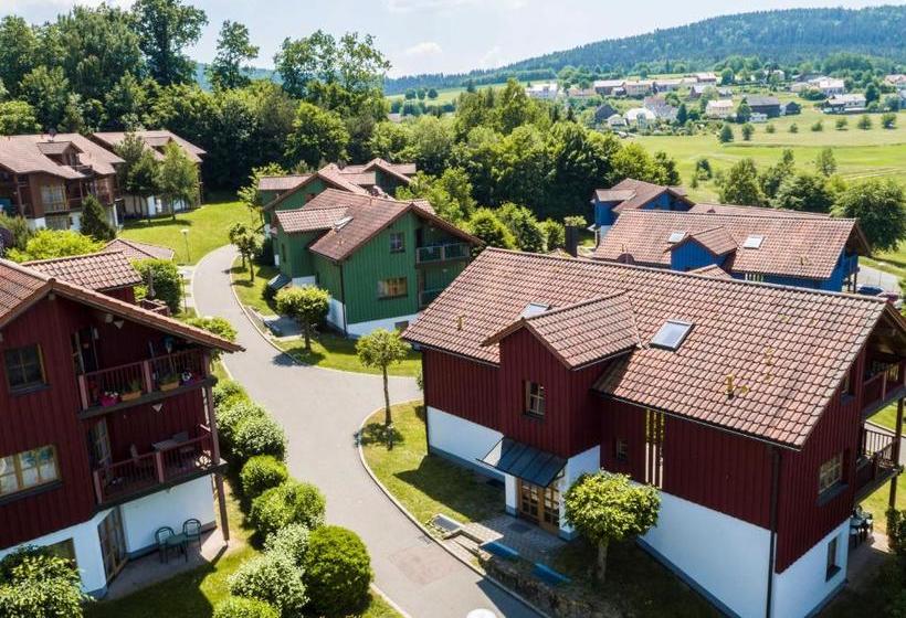 בית מלון כפרי Feriendorf Glasgarten