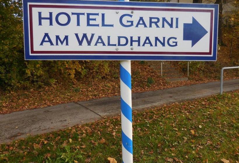 호텔 Garni Am Waldhang