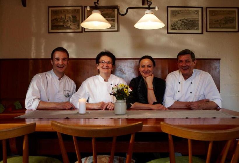 펜션 Gasthaus Am Odenturm