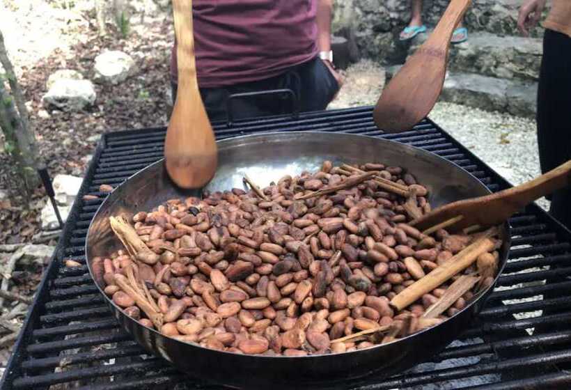 酒店 Aldea Mayaha Cabanas Con Cenotes