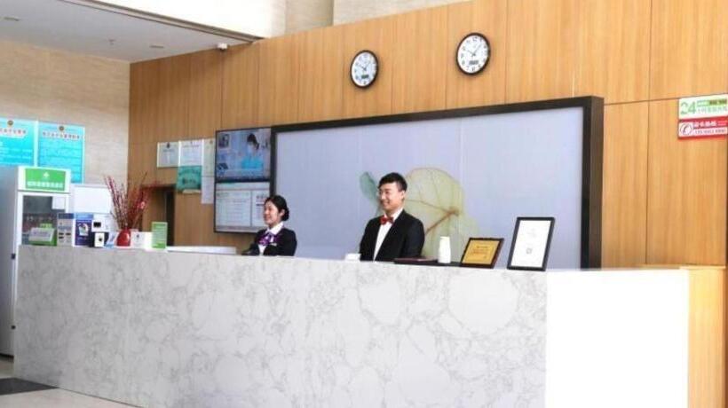 בית מלון כפרי Greentree Inn Express Laizhou Bus Station Wenhua Xi Street