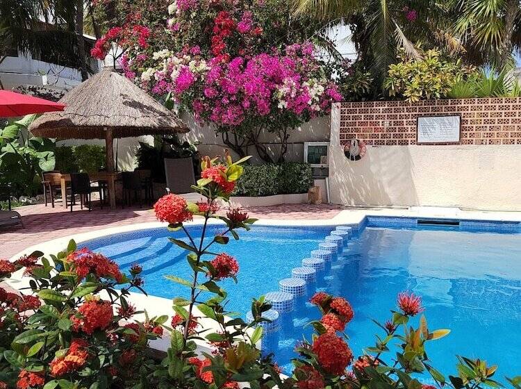 호텔 Cabañas Puerto Morelos