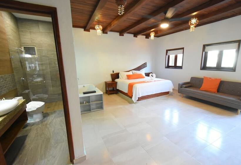 בית מלון כפרי Hacienda Dos Ojos