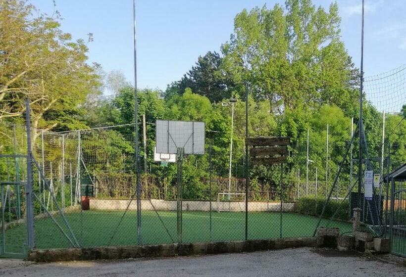 فندق صغير Roulotte Di Proprietà Privata Presso Camping