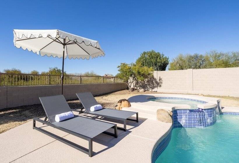 Aviano By Avantstay Phoenix Is Calling W Pool Hot Tub Game Room