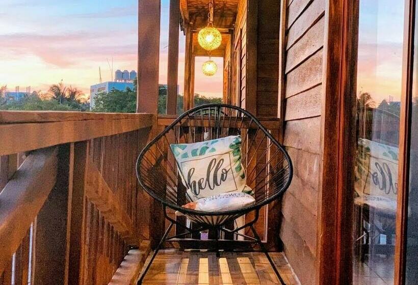 בית מלון כפרי Ecoco Holbox   Ecochic   Cabañas De Madera   Holbox Retreat