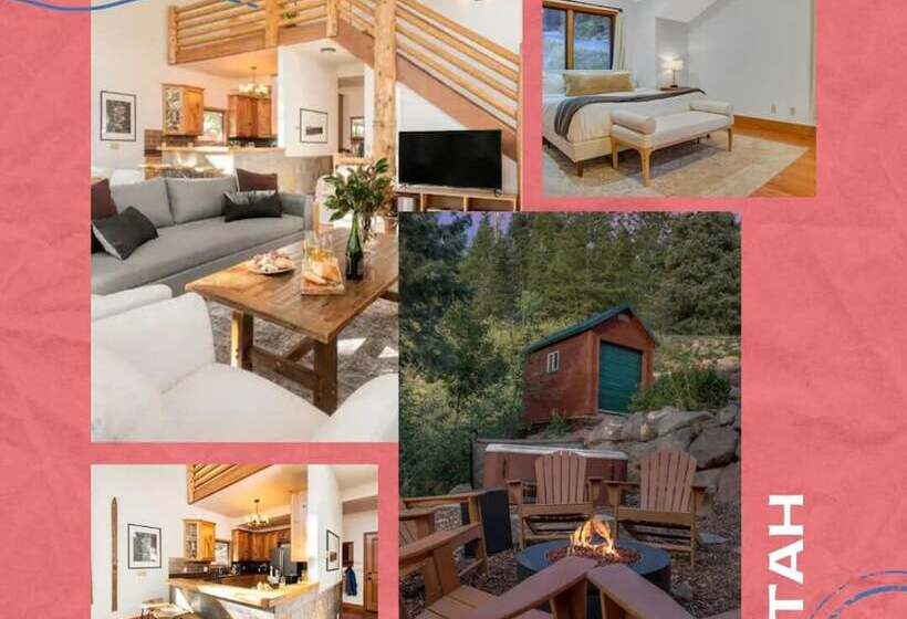 Mountain Cabin, Close To Slopes, 4br And 3ba, Hottub