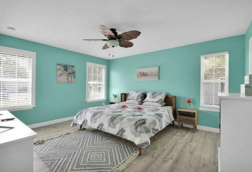 Tropical Beach Bungalow With Private Heated Pool