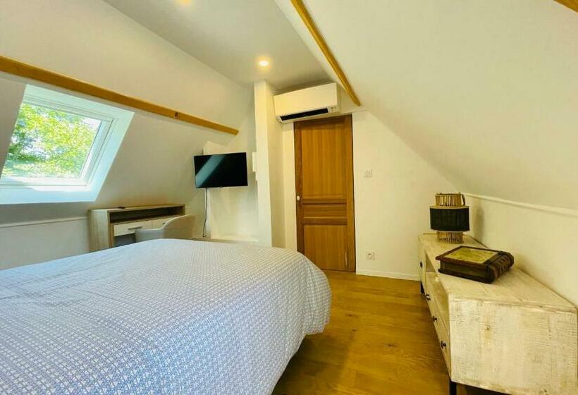 住宿加早餐  The Rabelaisian Room In A Charming Mansion At The Gates Of Tours