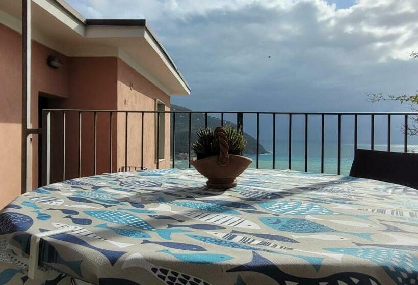 Ocean View Flat With Wi Fi, Ac And Elevator To Town