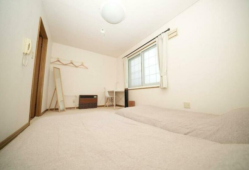 بنسيون Teshikaga Hostel Misato Standard Twin Room   Vacation Stay 54401v