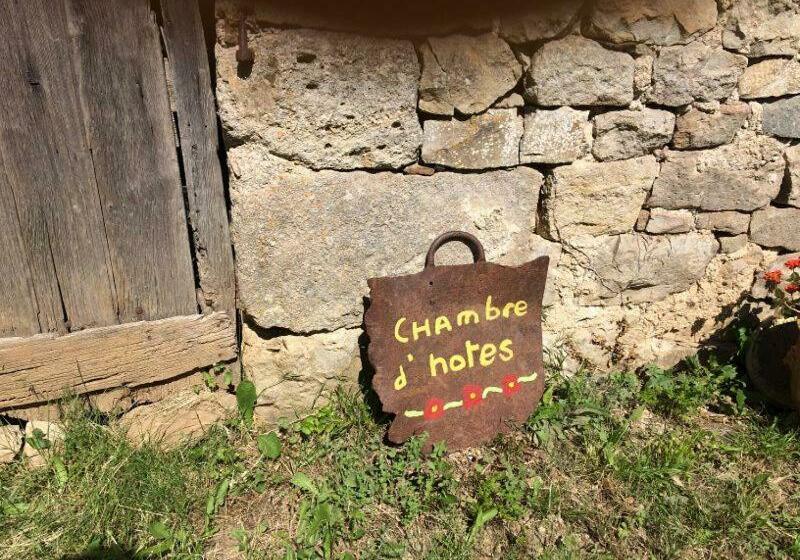 민박 Chambre D Hôtes Avec Salon Privatif En Cévennes Gardoises