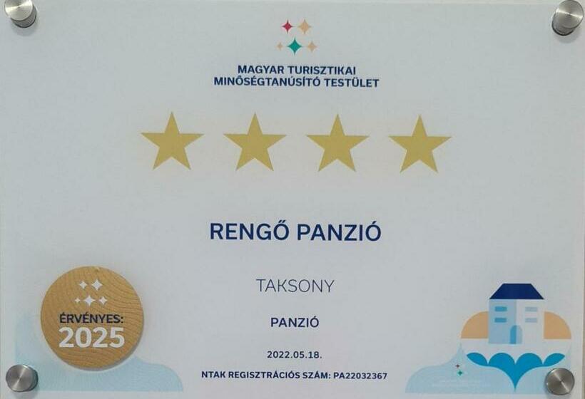ベッドアンドブレックファースト Rengő Panzió