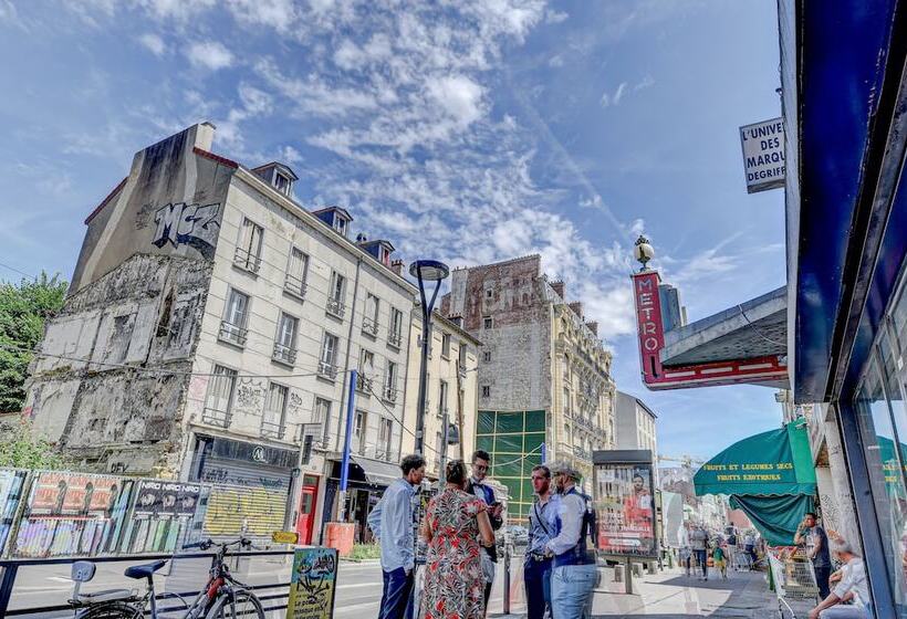 酒店 Hôtel Robespierre Ex Idéal Hôtel Paris   Montreuil