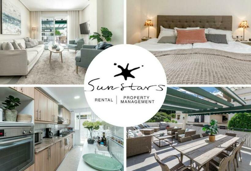 Sensational And Exotic 3 Bedroom Retreat In Nueva Andalucia With A Palm Garden