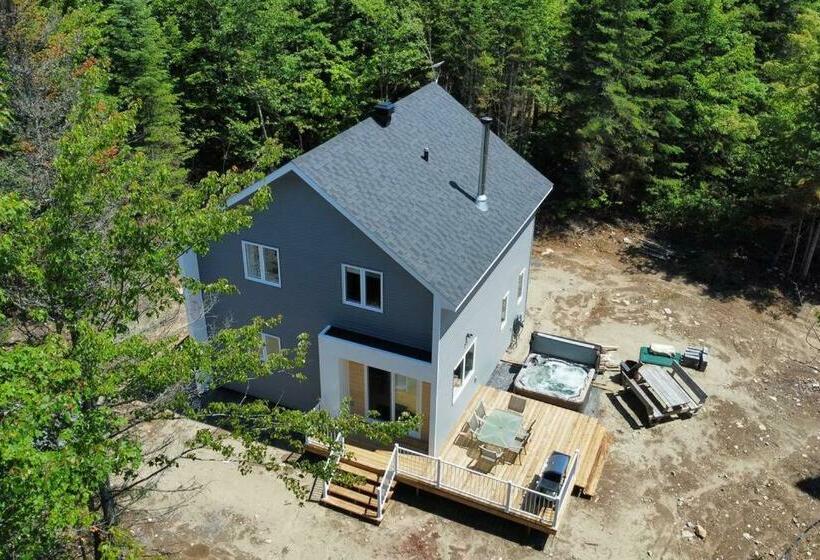 Chalet 3m Spa Accès Lac Fidèle