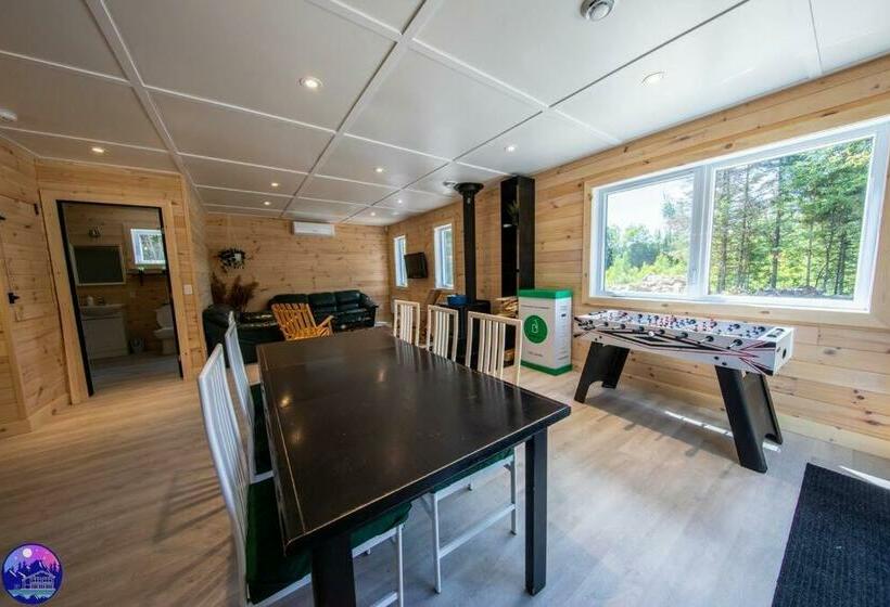 Chalet 3m Spa Accès Lac Fidèle