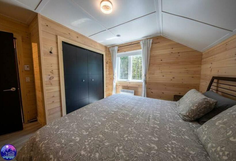 Chalet 3m Spa Accès Lac Fidèle