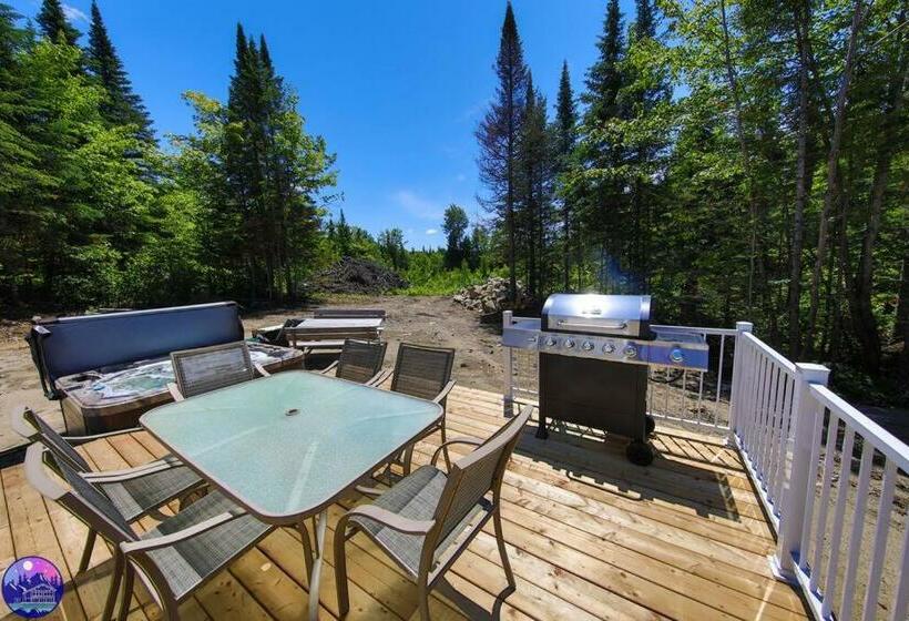 Chalet 3m Spa Accès Lac Fidèle