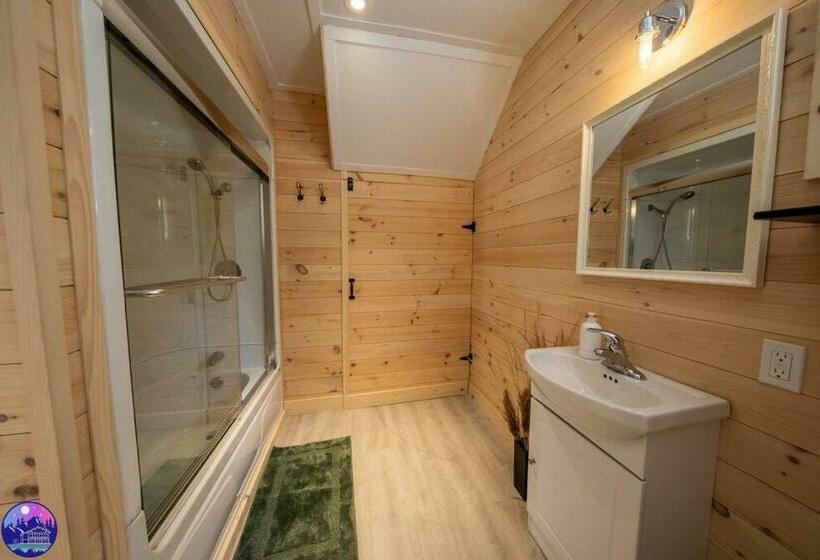 Chalet 3m Spa Accès Lac Fidèle